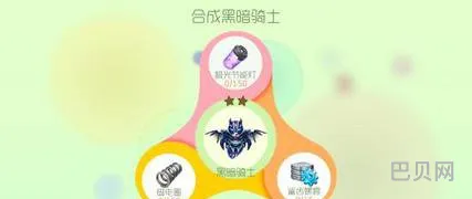 球球大作战黑暗骑士合成材料详解