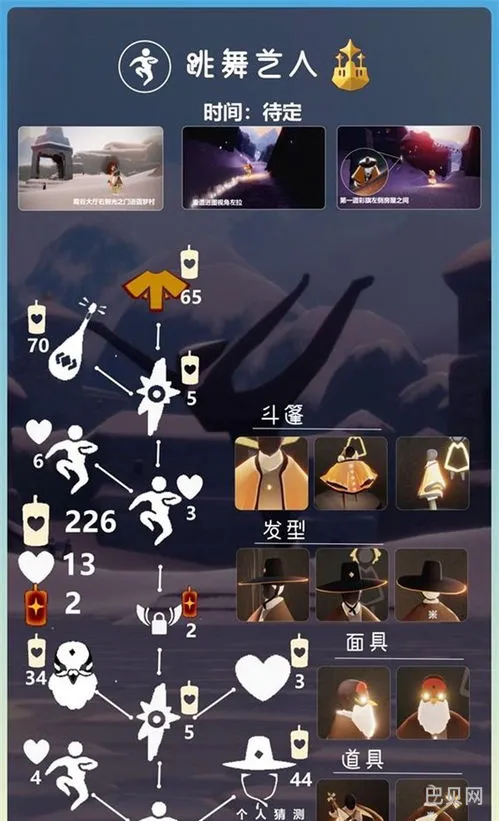 光遇梦想季先祖兑换图(光遇表演季先祖名字)