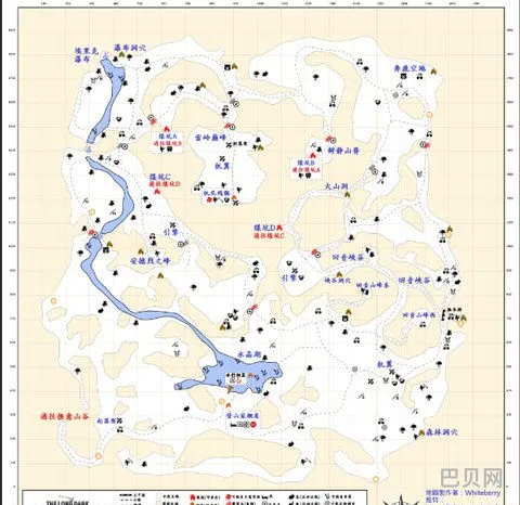 漫漫长夜地图大全(漫漫长夜详细地图超清)