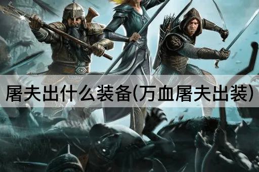屠夫出什么装备(万血屠夫出装)