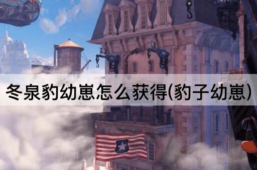 冬泉豹幼崽怎么获得(豹子幼崽)