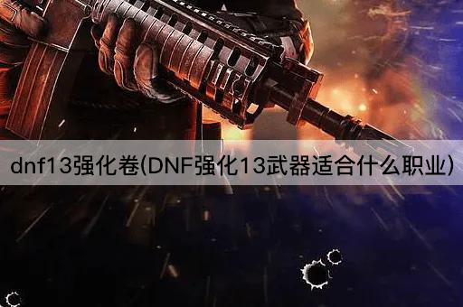 dnf13强化卷(DNF强化13武器适合什么职业)