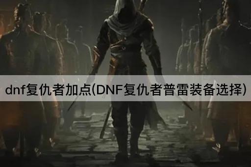 dnf复仇者加点(DNF复仇者普雷装备选择)