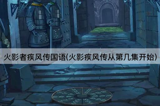 火影者疾风传国语(火影疾风传从第几集开始)