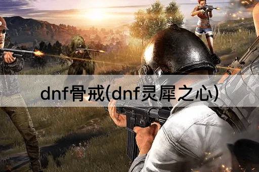 dnf骨戒(dnf灵犀之心)