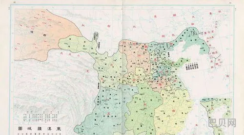 三国时期魏蜀吴三方占州郡地图(三国地图精确到郡高清全图)
