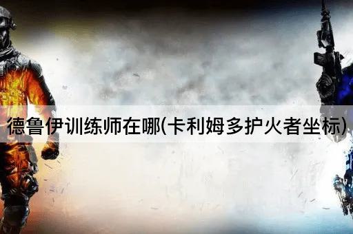 德鲁伊训练师在哪(卡利姆多护火者坐标)