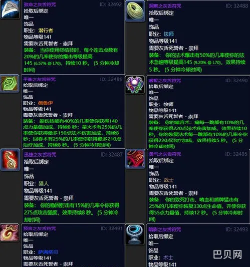 魔兽世界70级声望军需官奖励(灰舌死誓者声望奖励)