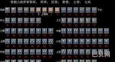 cf级别军衔图片(cf等级军衔表2020最新紫色)