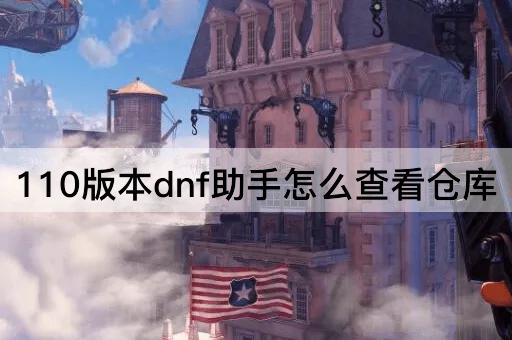 110版本dnf助手怎么查看仓库
