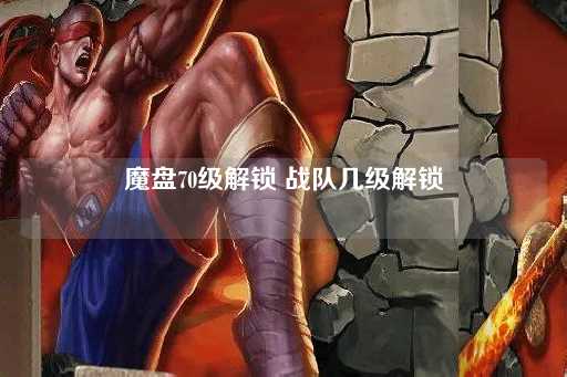 魔盘70级解锁战队等级要求